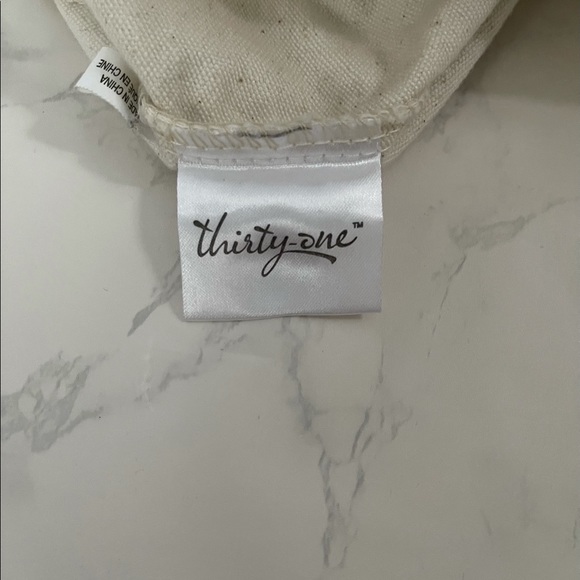 Thirty-one Statement Canvas Pillow Cover - Picture 4 of 8